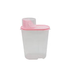 boîtes rangement alimentaire réutilisables 1.9l 2.5l transparentes couvercle coloré moderne ecofriendly