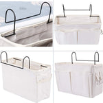 Sac rangement multi usages blanc rose bleu nuages souriants pliable moderne