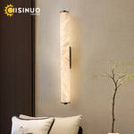 lampe murale moderne marbre blanc led 80cm haute qualité decorationintérieur