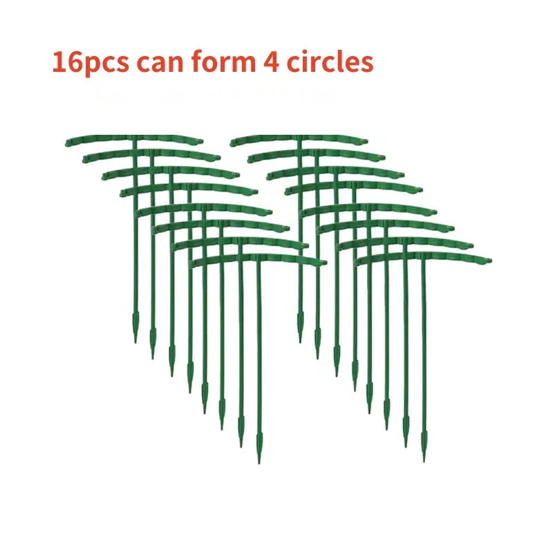 support plante vert moderne 24cm 14cm 16grilles 16tiges insertion trous carrés
