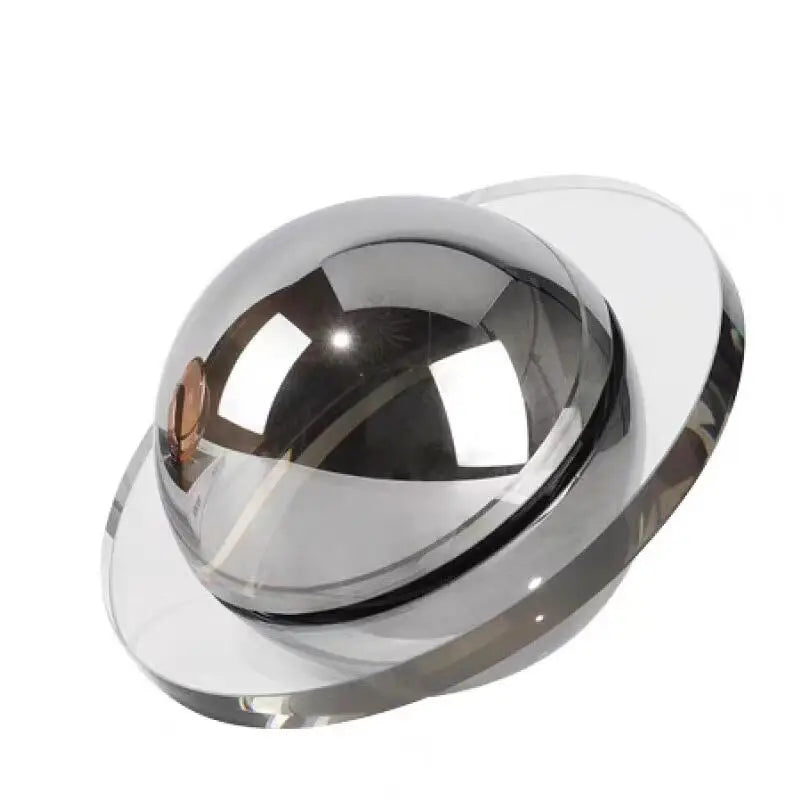 décoration transparente boule cristal marron clair moderne minimaliste lisse