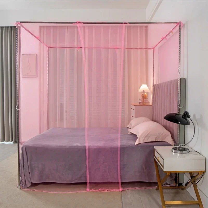 filet lit transparent moderne bleu rose violet blanc usage extérieurintérieur