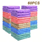 serviettes microfibre douces absorbantes violet rose beige bleu vert modernes 23cm 23cm casa