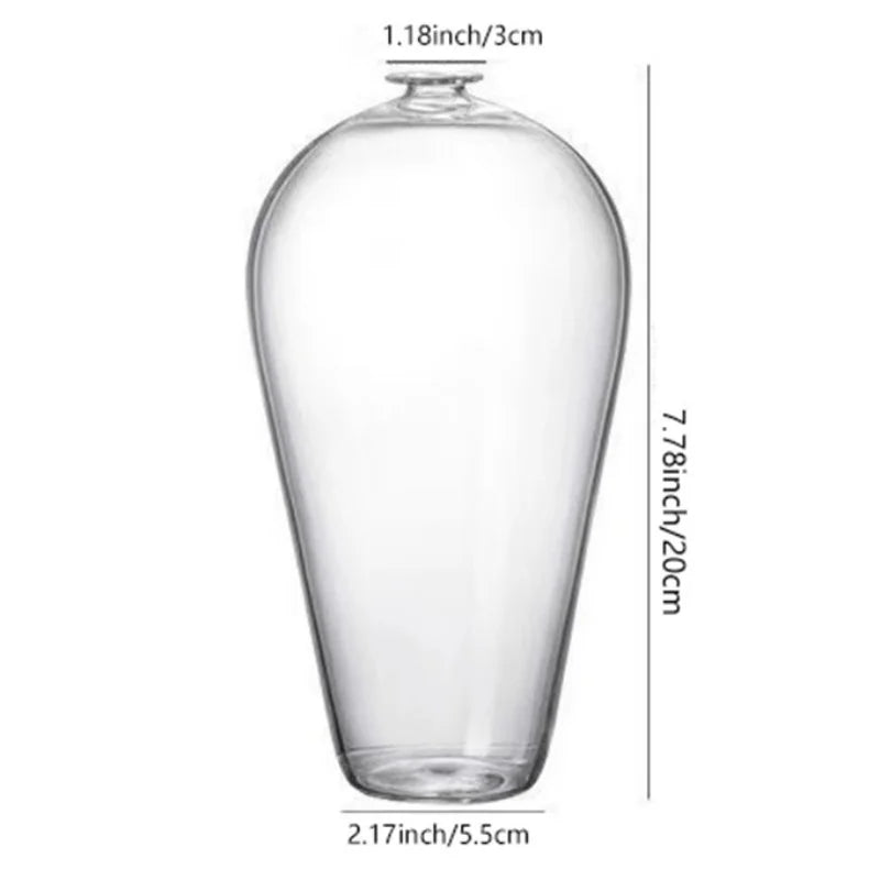 vases transparents modernes minimalistes arrangements floraux table zen