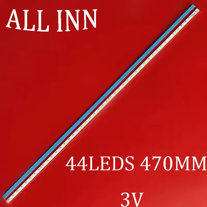 barres lumineuses led blanc rouge bleu 44 leds 470mm 3v industrielle