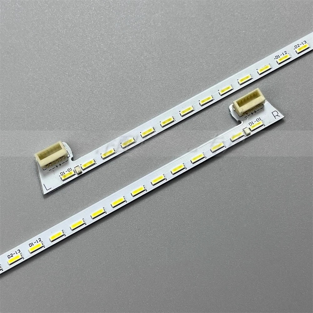barres lumineuses led jaune argentées rétro éclairage tv technique industrielle fixations connecteurs