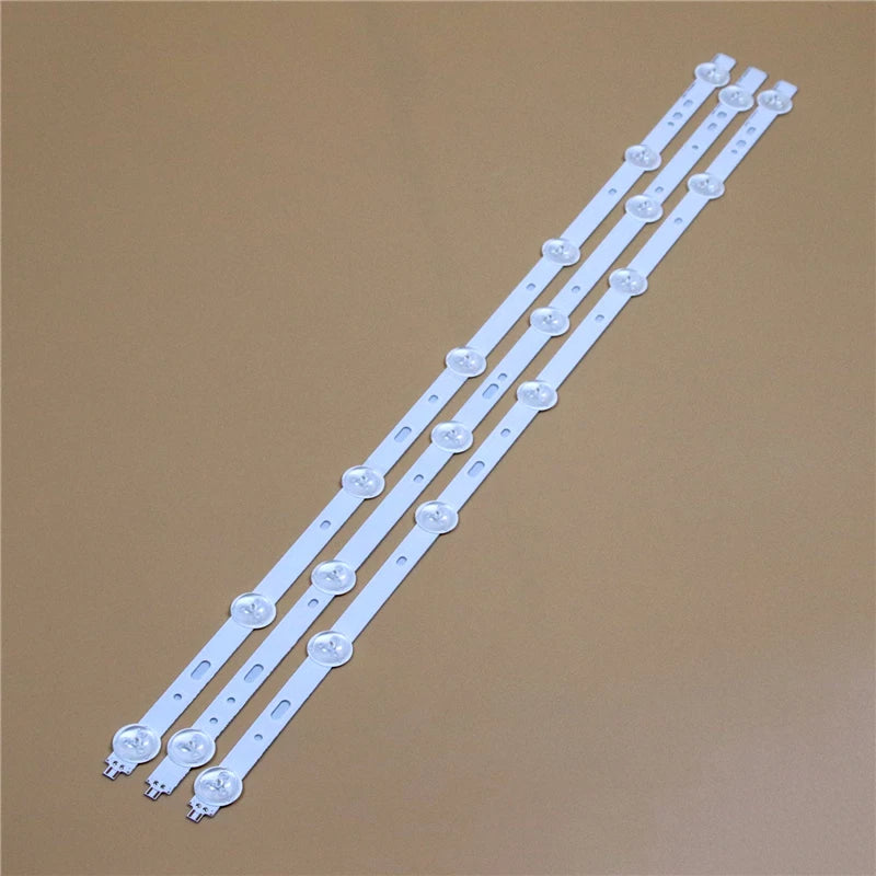 bandes lumineuses led blanc rond modernes adhésifs 12 points fixation
