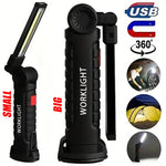 lampe torche uv led rechargeable aimant noir texturé pratique robuste