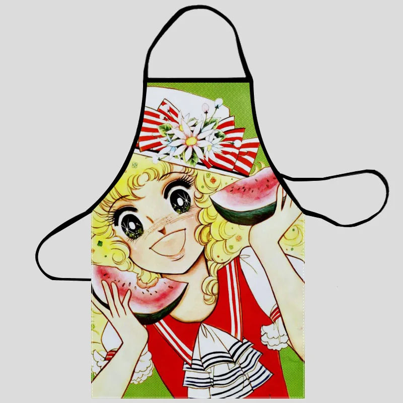 Tablier de cuisine jaune clair sans manches Ombre Interieur