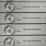 bande led argentée modernes connecteurs ccb55 salon technologie fixations éclairage durable