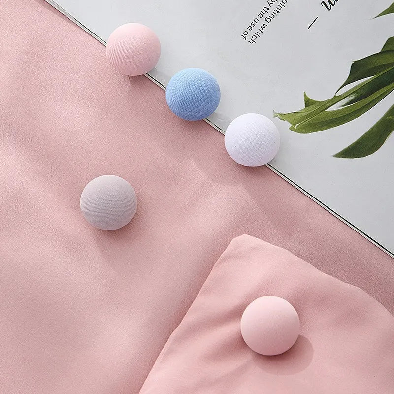 boutons lit moderne rose bleu blanc adhésifs set pièces minimalistes