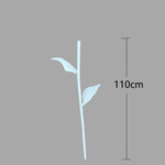 fleur artificielle velours rouge décoration intérieure moderne 30cm 40cm 50cm 60cm base plastique blanc