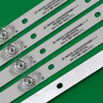bande lumineuse led blanc moderne points noirs fixations inclusées