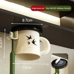 tasse imprimée léopard animal oiseaux texte classique verte rouge beige fixée brosse dentifrice