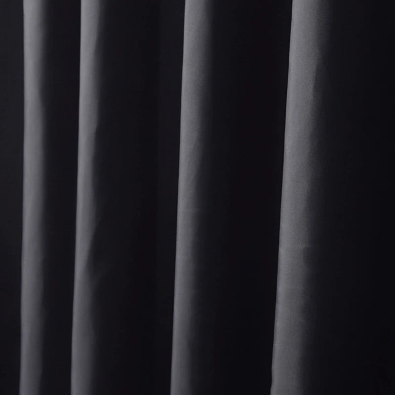 Rideaux de Douche Noirs Imperméables et Tendance - Déco Salle de Bain
