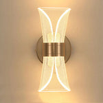 lampe murale moderne doré blanc translucide texture maille fine éclairage quotidien cuisine salle manger