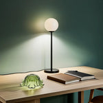 cache lampe fleur vert clair moderne rayures verticales opacité table lampes suspension lumière douille