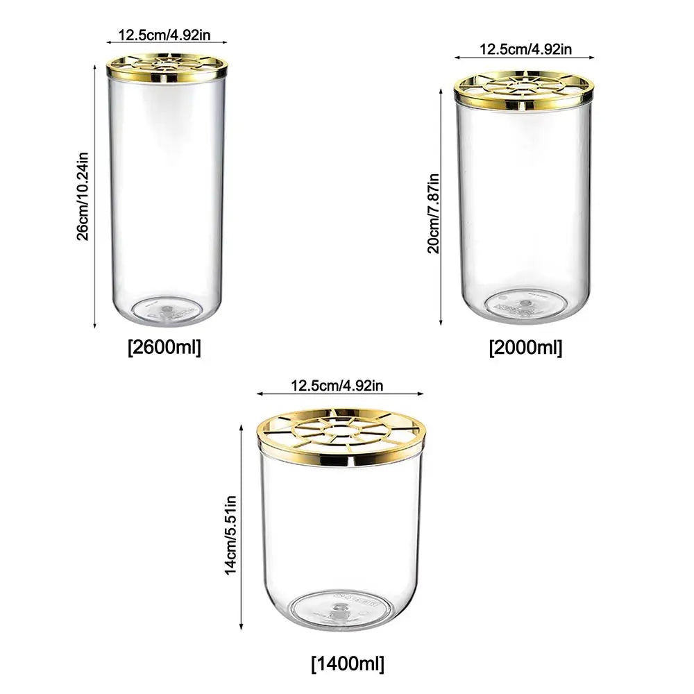 vase transparent moderne pot fleur hydroponie couvercle grille 2600ml 2000ml 1400ml
