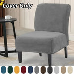 Housse chaise velours gris moderne hand washable mariage banquet