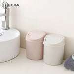 poubelle mini poubelle moderne rose gris blanc respectueux environnement rangement