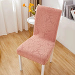 housse chaise rose bleu orange fleurs souriant moderne elasthanne polyester