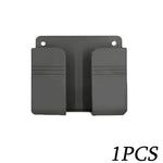 support mural smartphone adhésif blanc noir respectueux environnement moderne multifonctionnable rangement télécommande