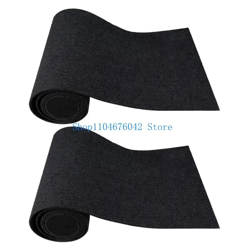 tapis antidérapant adhésif gris moderne maison 40cm 200cm fixé surface meubles