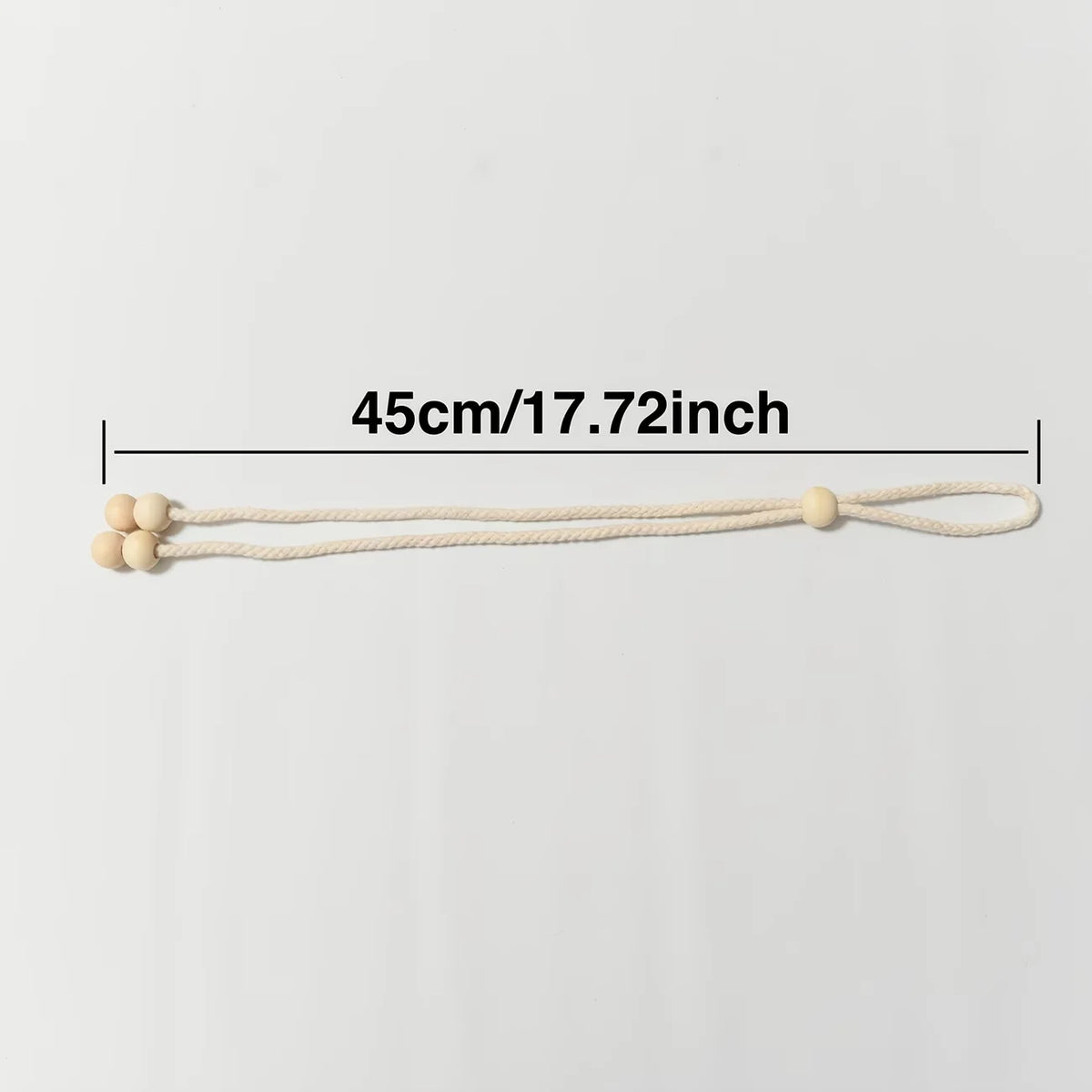 corde rideau simple moderne bois multicolore salon chambre cuisine