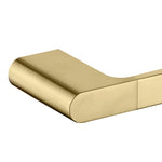 accessoires salle bain doré moderne porte serviettes fixations murales ensemble quincaillerie