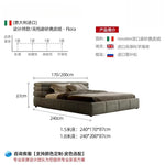 lit double vert olive velours moderne oreillers draps king size assemblage bois chambre