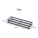 étagères murales argentées modernes vis fixées cuisine rangement ustensiles bouteilles pots single niveau