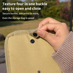 coussin pliable extérieur toile oxford 600d imperméable beige noir vert pratique léger résistant boucle