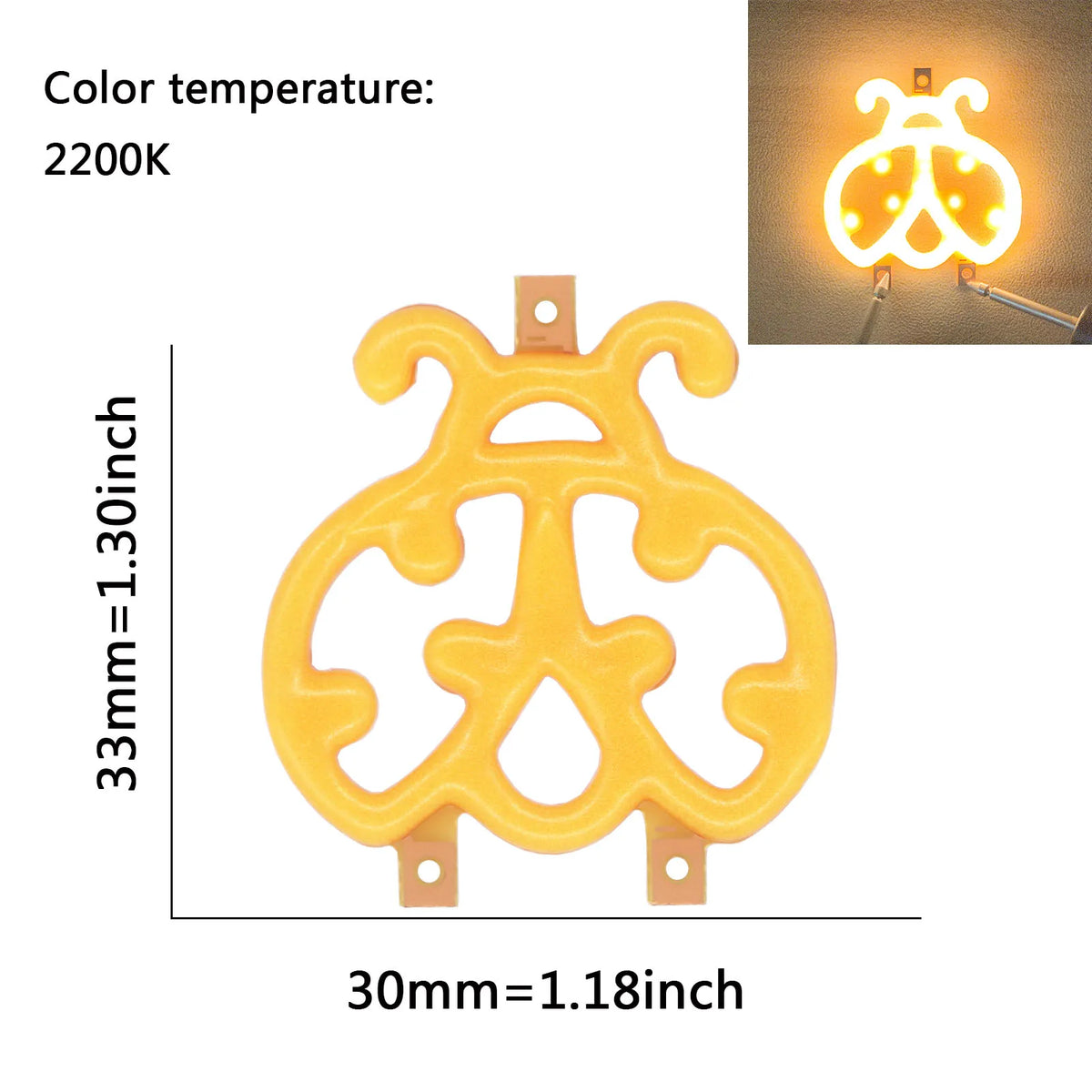 lampe led neon forme étoile clip fixation cable decoration feste