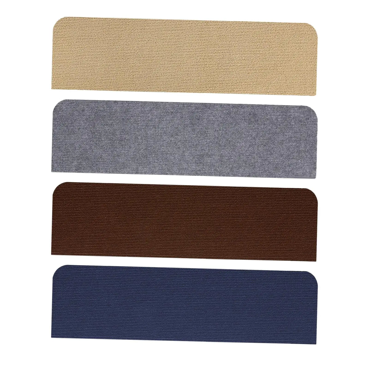 tapis anti dérapant moderne marches bois non slip adhésif beige gris bleu marine texture