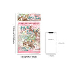 sticker book floral illustration chat paysage anti stress diy enfants activités mignon vintage