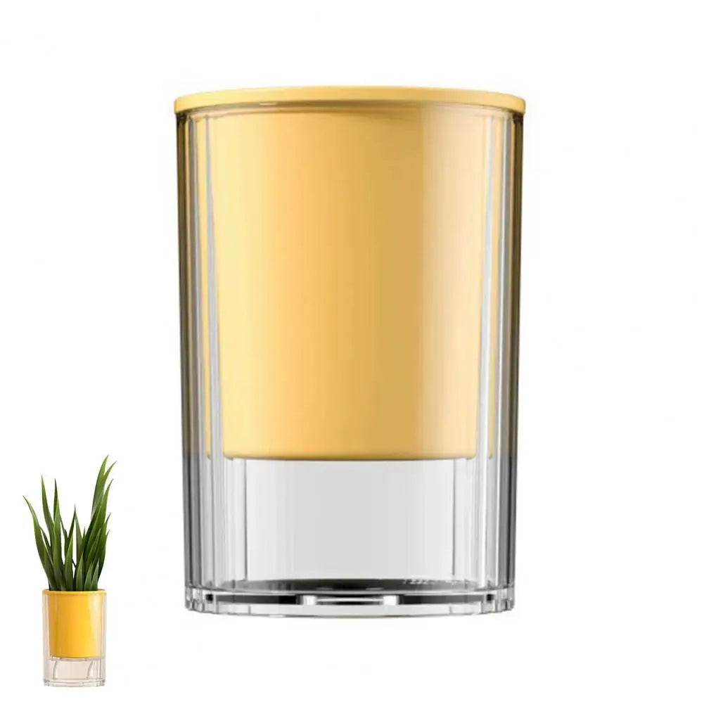 pot plante transparent auto arrosage plante verte absorbant coton conteneur eau moderne minimalisteintérieurextérieur