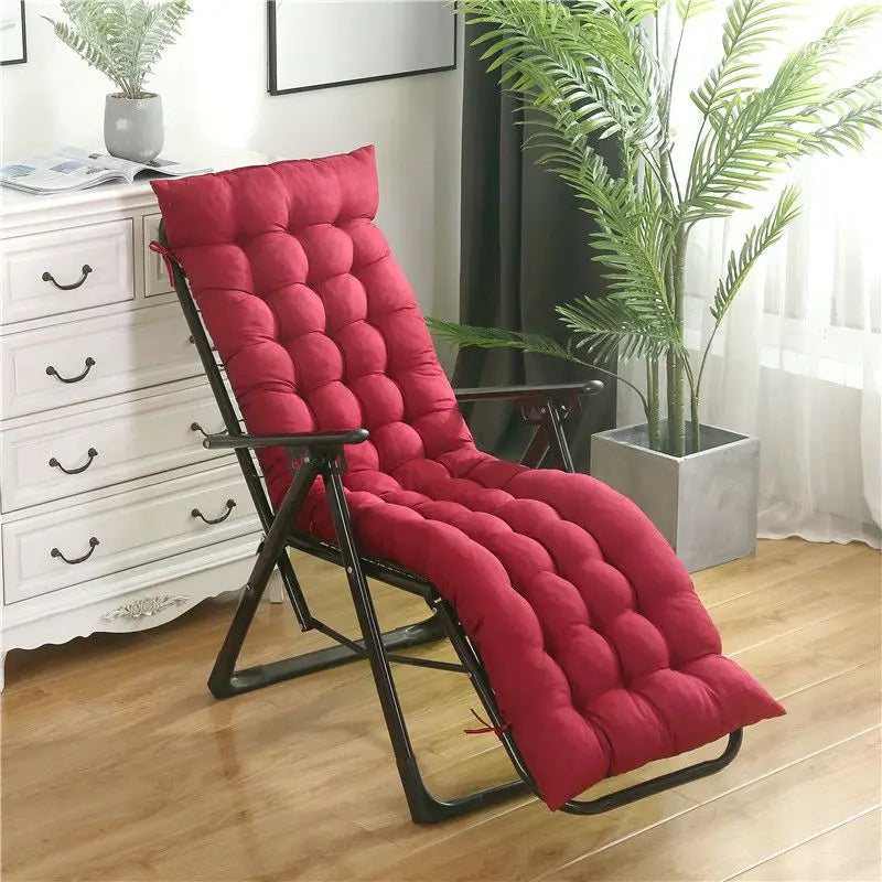 coussin chaise longue jardin extérieur jardin terrasse mousse mémoire forme ruban fixation motif géométrique