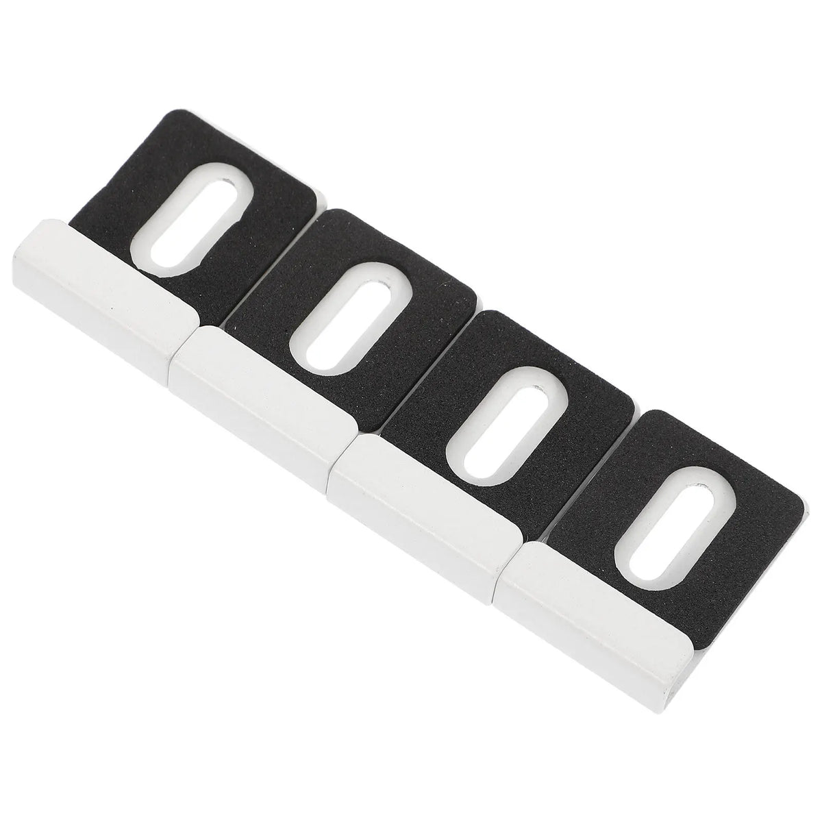 supports muraux miroirs clips adhésifs acier inoxydable moderne minimaliste fixations