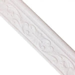 ruban decoratif adhesif ornements floraux blanc or cuivre argent classique impermeable anti statique absorption