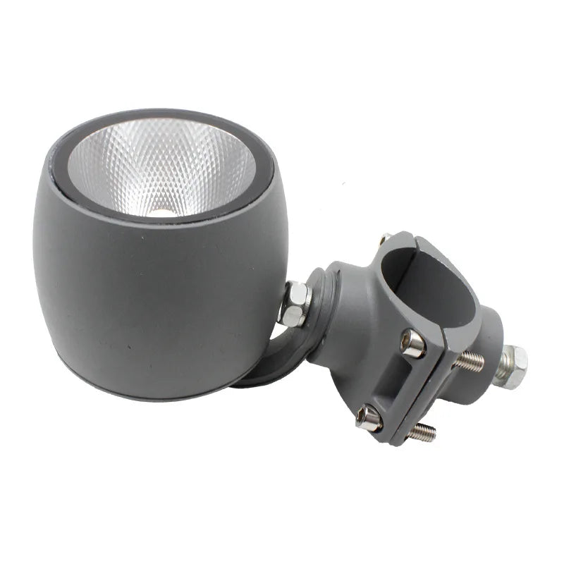 projecteur éclairage extérieur ip65 led 10w 20w 30w moderne gris mat aluminium fixe