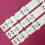 bande lumineuse led blanc bleu 520mm 8led moderne fixations adaptateur 110 240v
