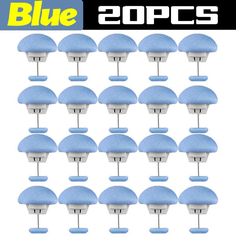 boutons couverture moderne boutons antidérapants métal coton boutons lit ensembles 10pcs rose bleu blanc