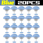 boutons couverture moderne boutons antidérapants métal coton boutons lit ensembles 10pcs rose bleu blanc