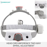 lampe frontale dentaire réglable lumière led moderne interrupteur charge eu us