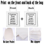 tote bag toile personnalisable sac main femme plage décontracté coton brut sac fourre tout