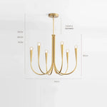 lustre moderne doré têtes éclairage intérieur contemporain autonome luminaires décoration chambre salon