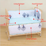 ensemble literie bébé animaux compagnie motifs doux coton polychrome protections matelas draps