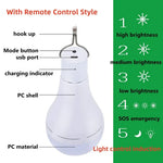 ampoule led solaire extérieure étanche ip65 moderne télécommande panneau solaire câble usb support mural