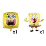 accessoires fête spongebob happy birthday ballons bannières cupcakes toppers anniversaire enfants thèmes cartoon