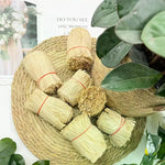 décoration murale bohème franges fibreuses naturelles 1m longueur boissons tresséesartisanat